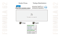 Tablet Screenshot of hancioglumakina.com